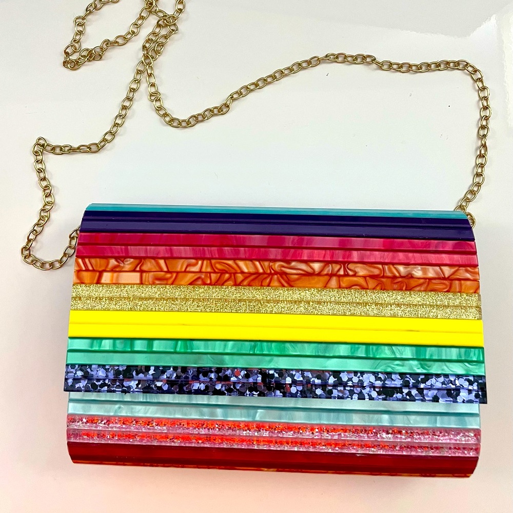 Kurt Geiger rainbow bag